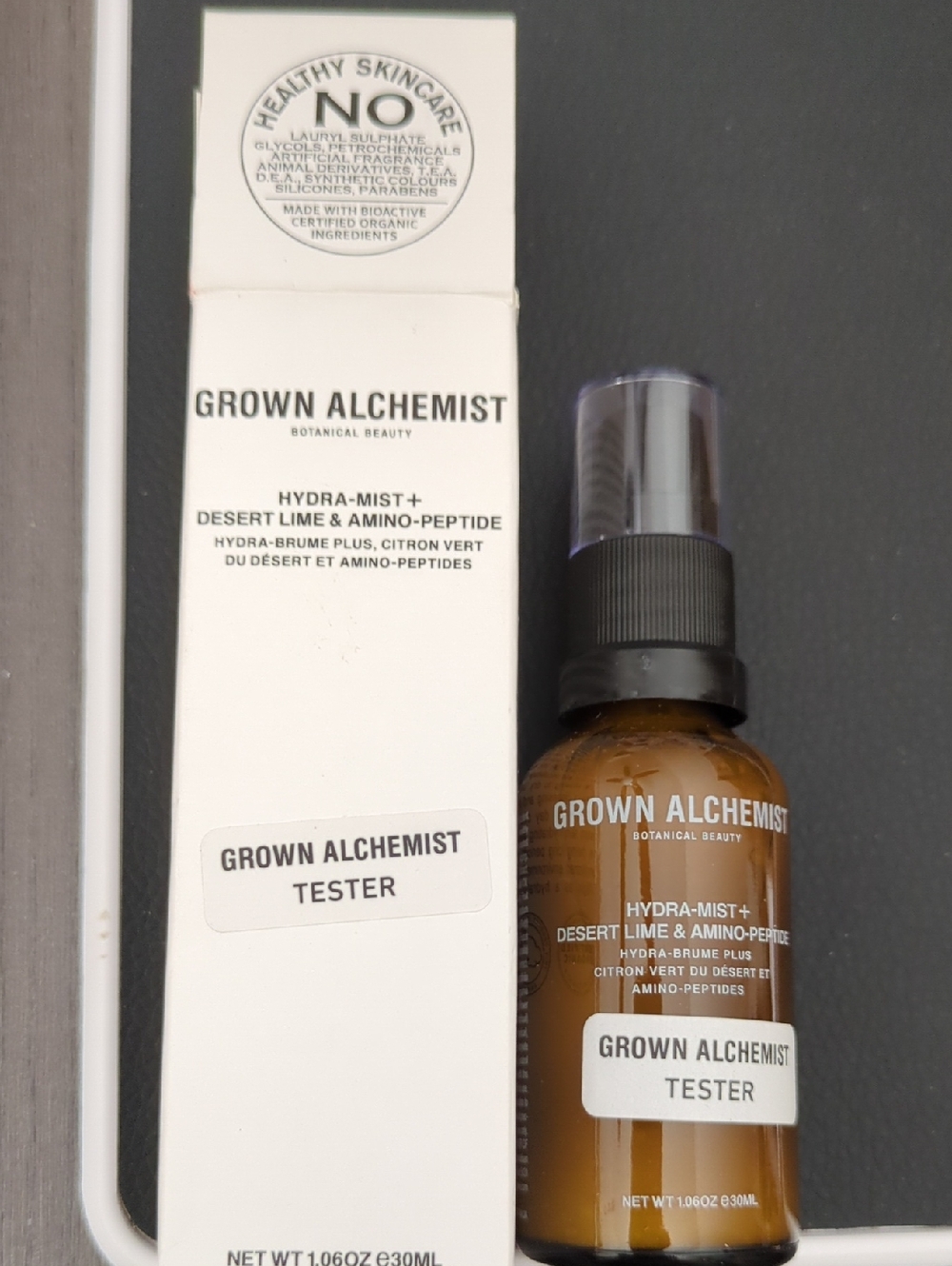 Grown Alchemist Hydra-Mist+ Desert Lime & Amino-Peptide Facial Mist - Amber